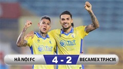 Kết quả Hà Nội 4–2 Becamex TP.HCM: Hoàng Hên lập cú đúp, Hà Nội thắng cách biệt!